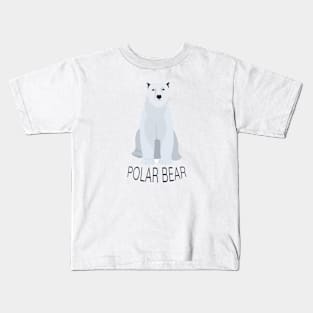 Polar bear (Ours blanc) Kids T-Shirt